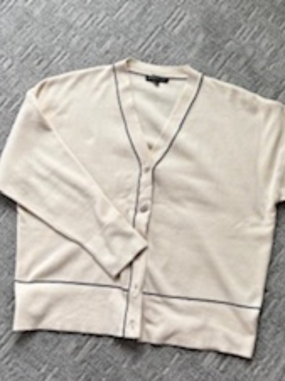 Adrianna Papell button front cardigan